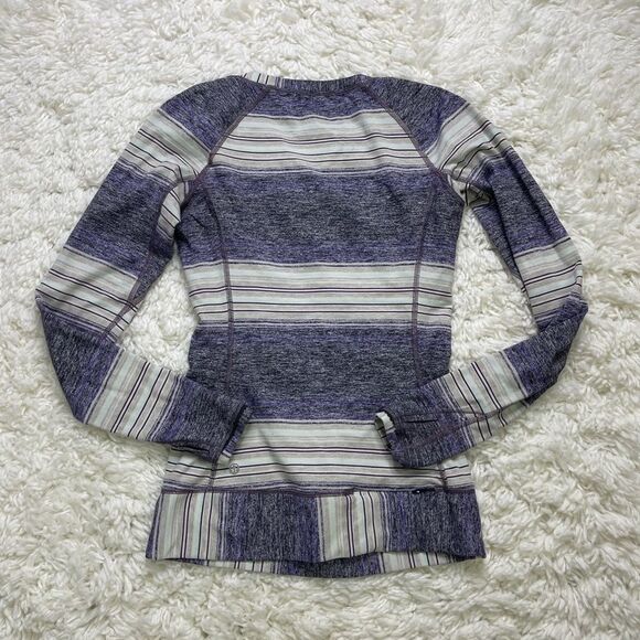 Lululemon Race Your Pace Long Sleeve Osaka Stripe - Picture 4 of 6